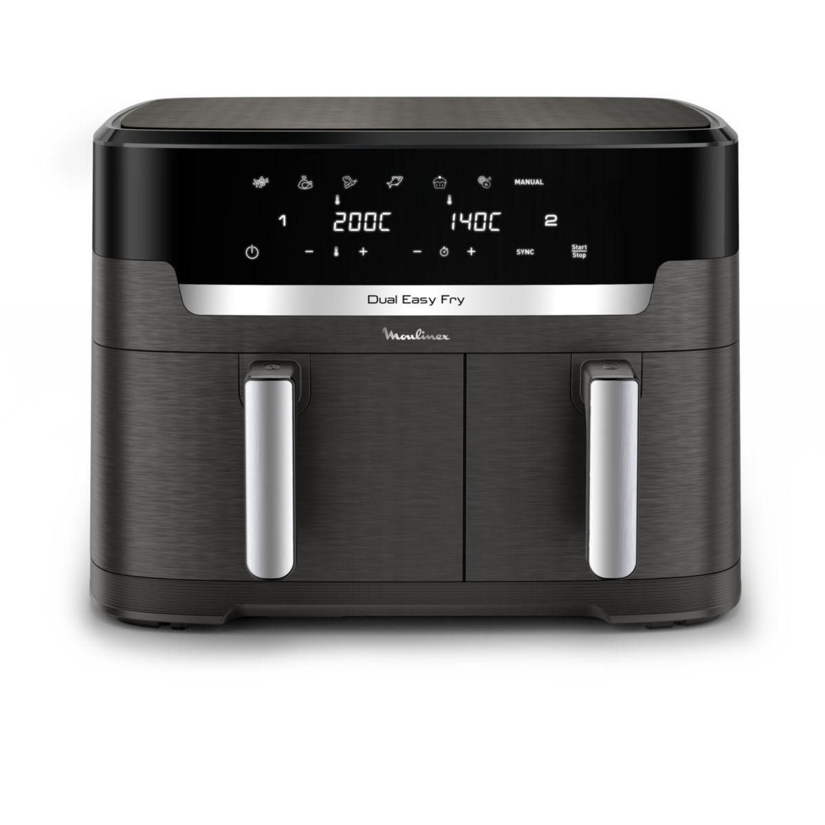 MOULINEX Friteuse sans huile Easy fry Dual XXL 11L EZ942HF0