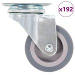 VIDAXL 192 pcs Roulettes pivotantes 50 mm