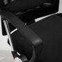 Voir la diapositive 6 : VINSETTO Fauteuil de bureau ergonomique avec coussin lombaire - repose-pieds rétractable - 65 x 60 x 119-127 cm - noir