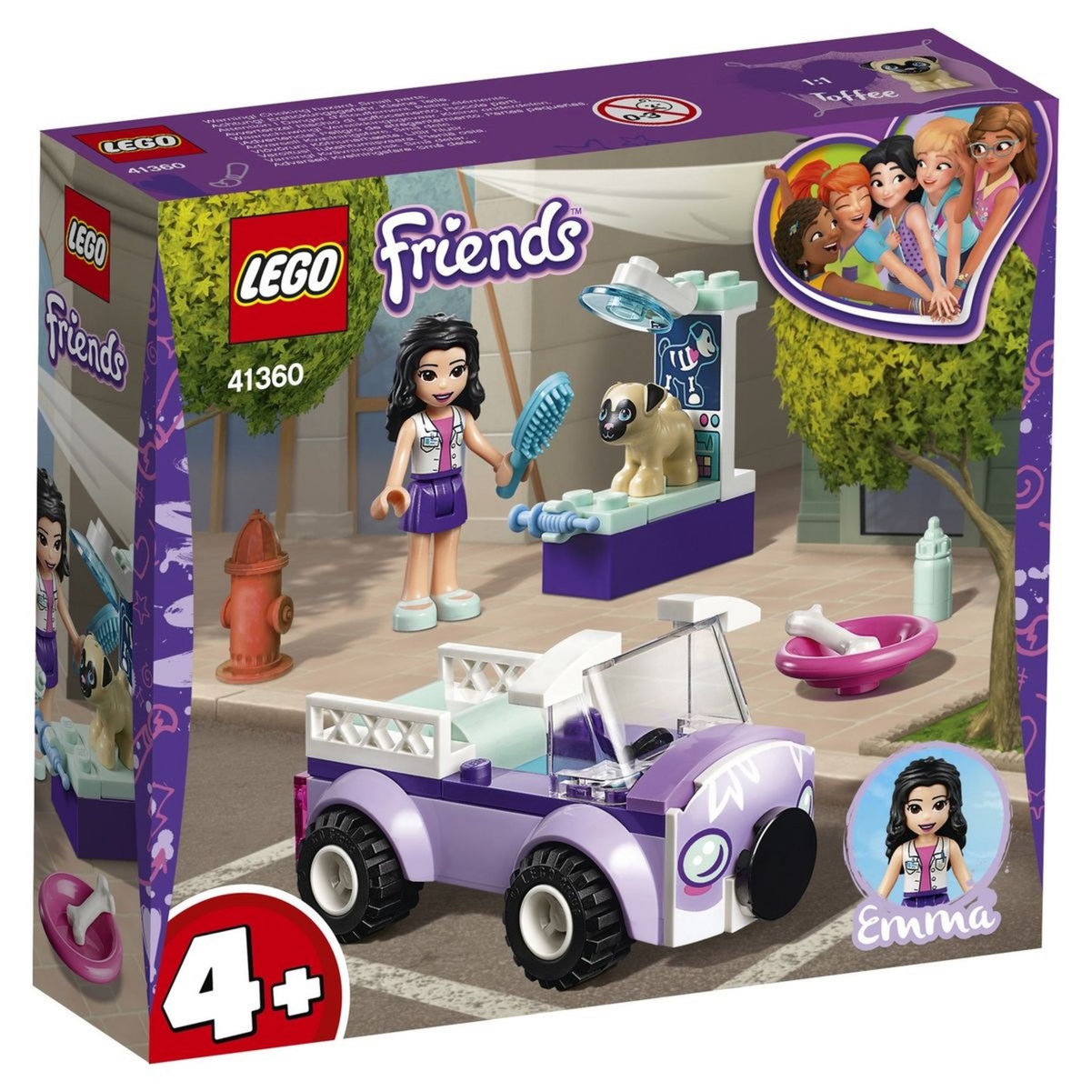LEGO Friends 41360 - La clinique vétérinaire mobile d'Emma