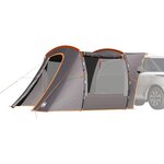 VIDAXL Tente de voiture gris et orange impermeable