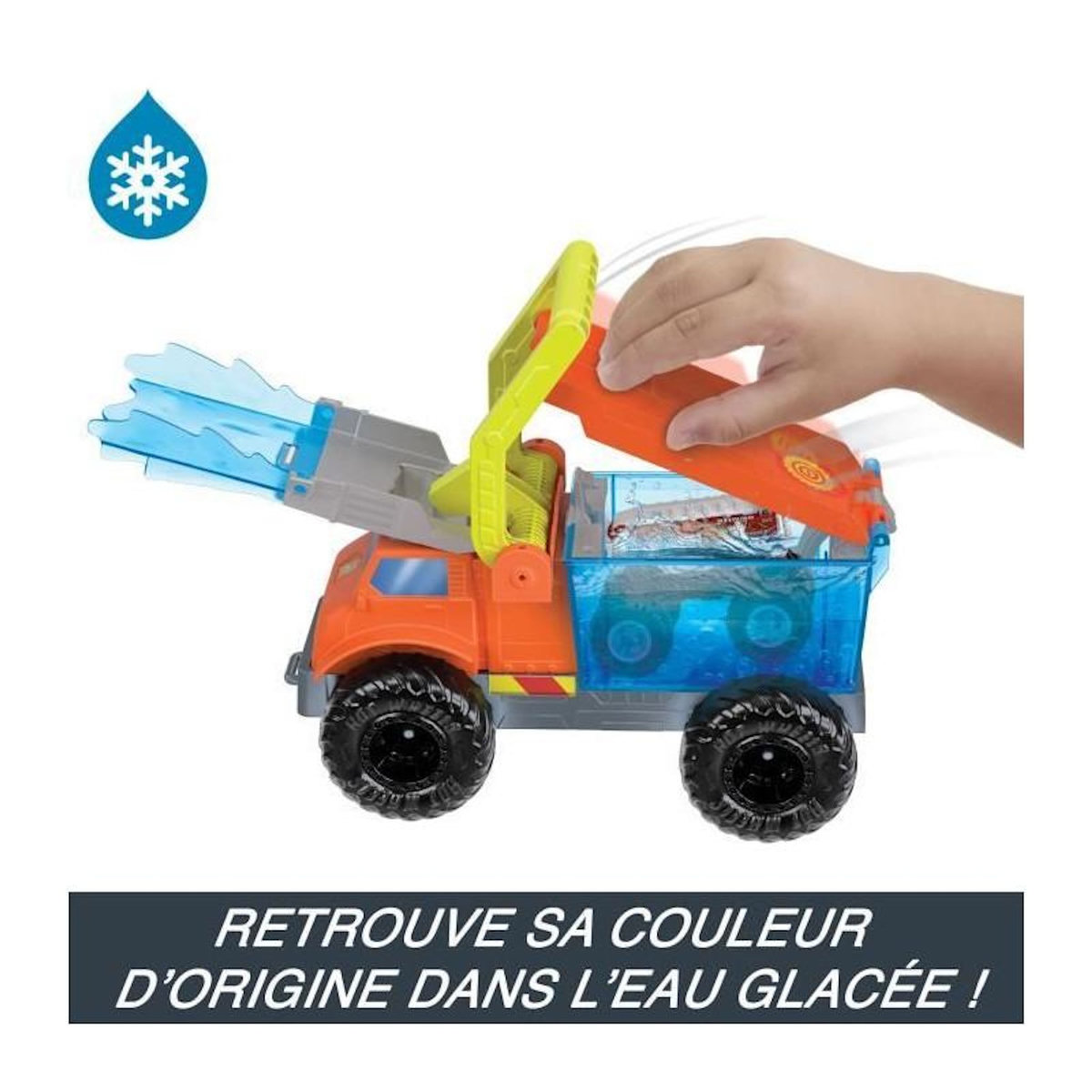 FISHER PRICE HOT WHEELS Coffret Monster Trucks Arena Smashers Color Shifters - Véhicule De Secours 5 alarm, Des 5 Ans HPN73