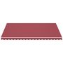 Voir la diapositive 3 : VIDAXL Tissu de remplacement pour auvent Bordeaux rouge 5x3,5 m
