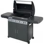 Voir la diapositive 2 : AAAAA Barbecue a gaz CAMPINGAZ - CLASS 4 LD Plus - Grille + plancha en fonte émaillée - 4 brûleurs - 78 x 45 cm - Noir