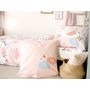 Voir la diapositive 3 : COTE DECO Parure housse de couette enfant coton 57 fils CLARA