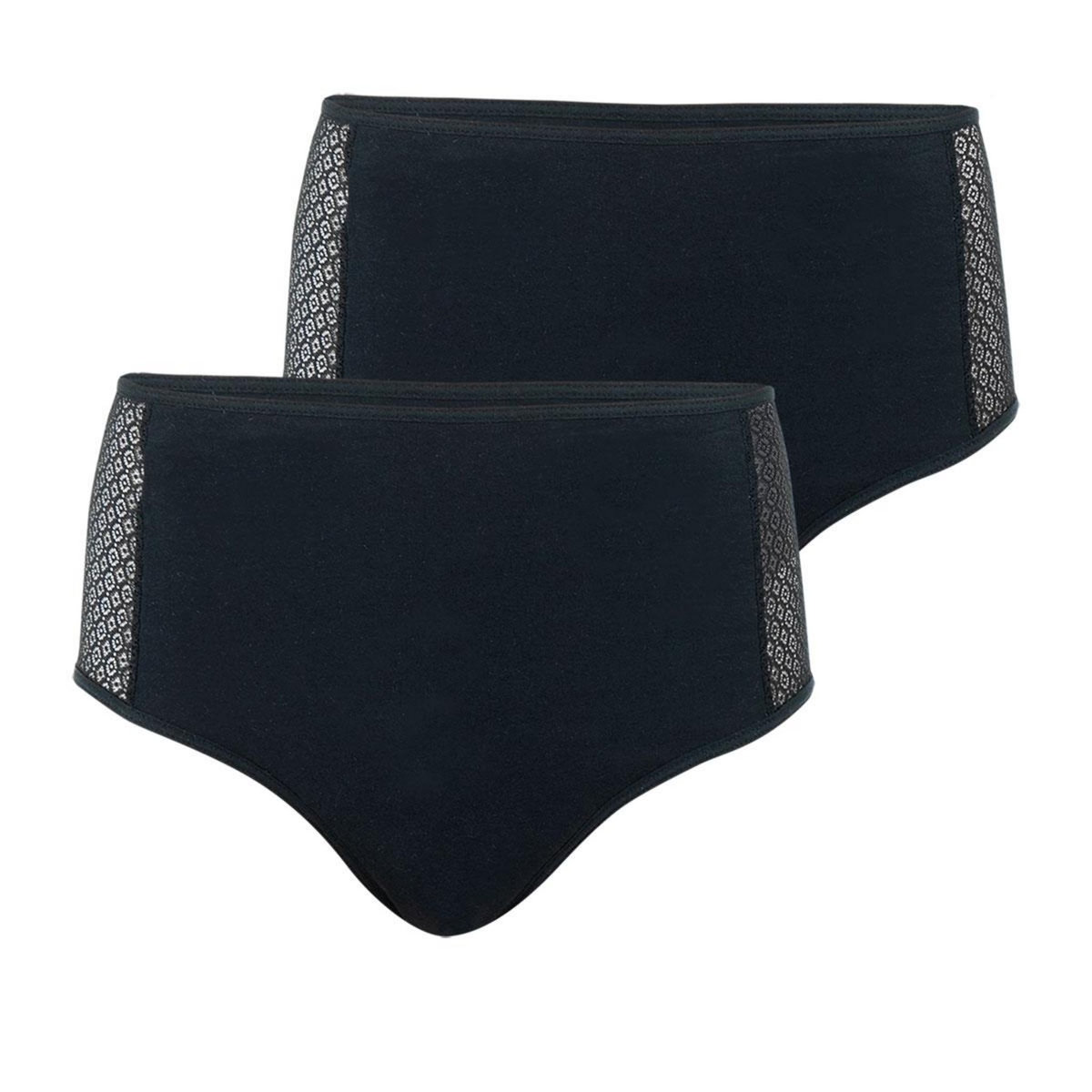 Athena Lot de 2 culottes midi pour fuites urinaires Secret