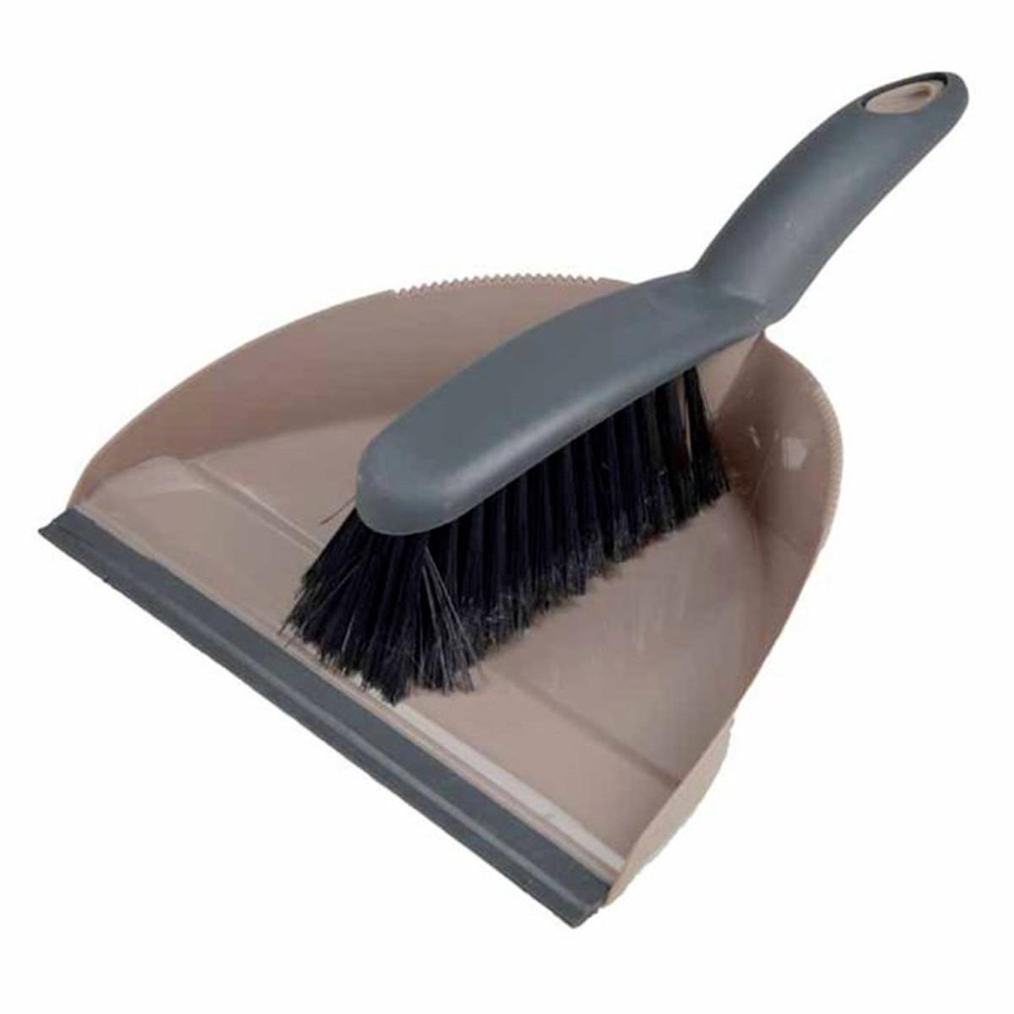 HOMEA Pelle & balayette  rebord  taupe & anthracite