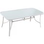 Voir la diapositive 1 : Habitat et Jardin Table de jardin  Cordoba  - Phoenix - 8 places - Blanc