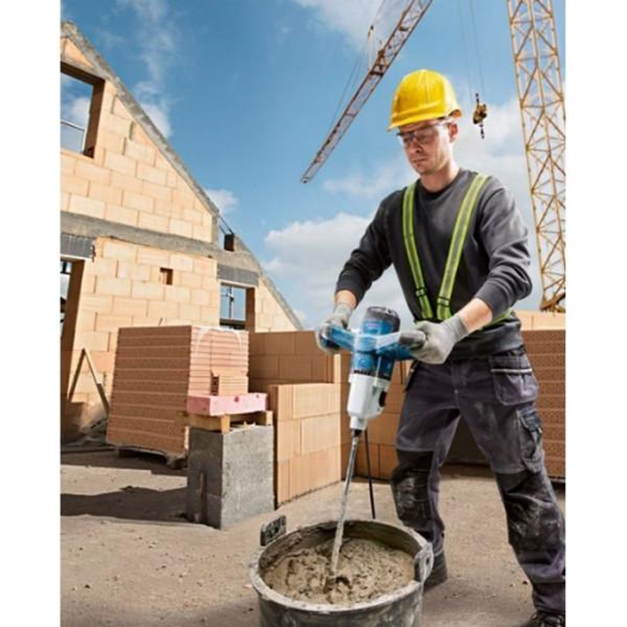 Voir la diapositive 4 : BOSCH Mélangeur - bosch - grw 140 - 1400 watts - 2 vitesses - capacité 40 kg