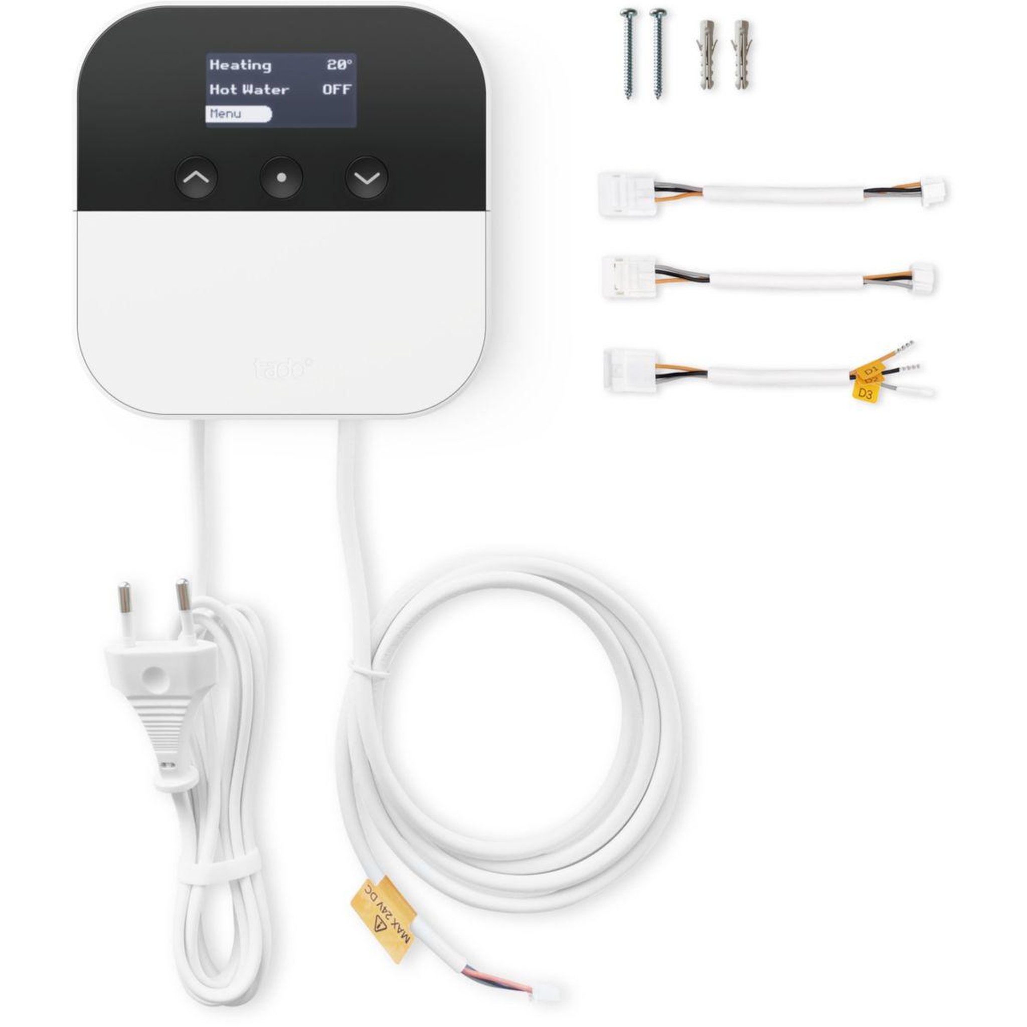 Voir la diapositive 5 : Tado Commande intelligente optimiseur de pompe à chaleur x