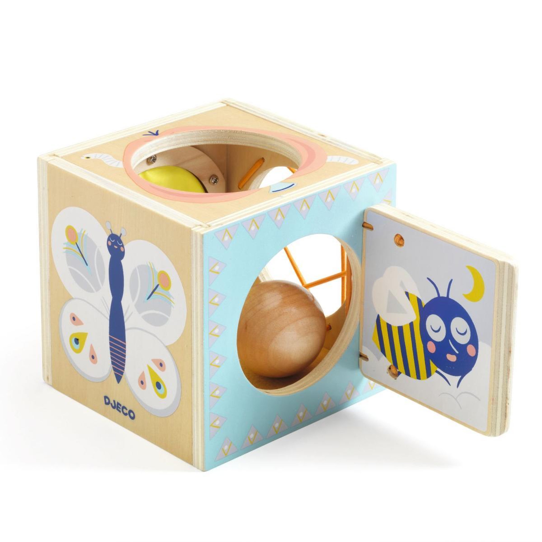 Voir la diapositive 3 : Djeco Boite de decouvertes - Babybox