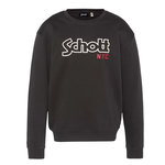 Schott Sweat Noir Homme Schott Stanley. Coloris disponibles : Noir