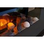 Voir la diapositive 3 : Chemin'arte Cheminée électrique design 2000w noir - lounge noire