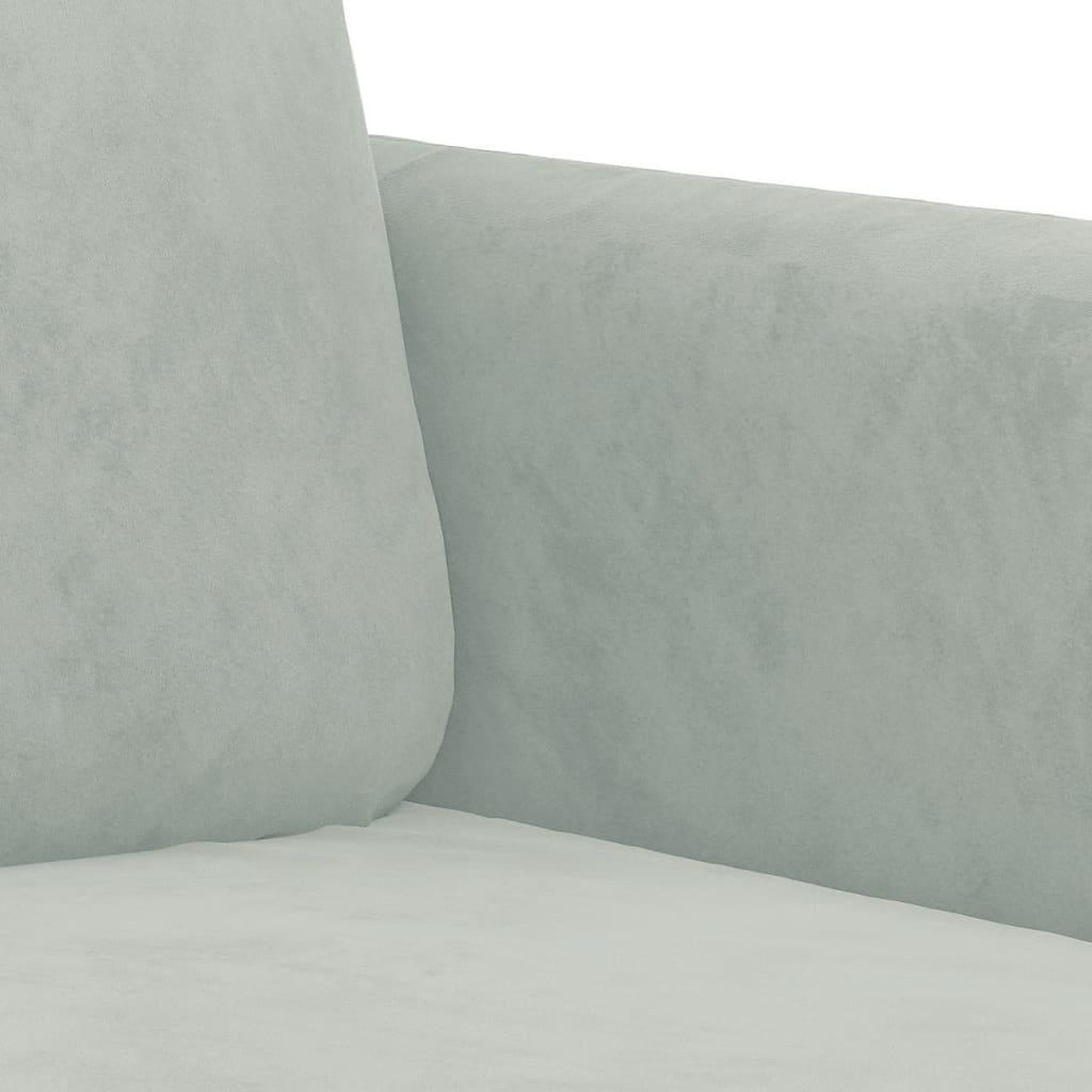 Voir la diapositive 5 : VIDAXL Ensemble de canapes 2 pcs avec coussins gris clair velours