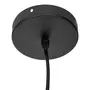  Lampe Suspension Design  Orna  58cm Noir