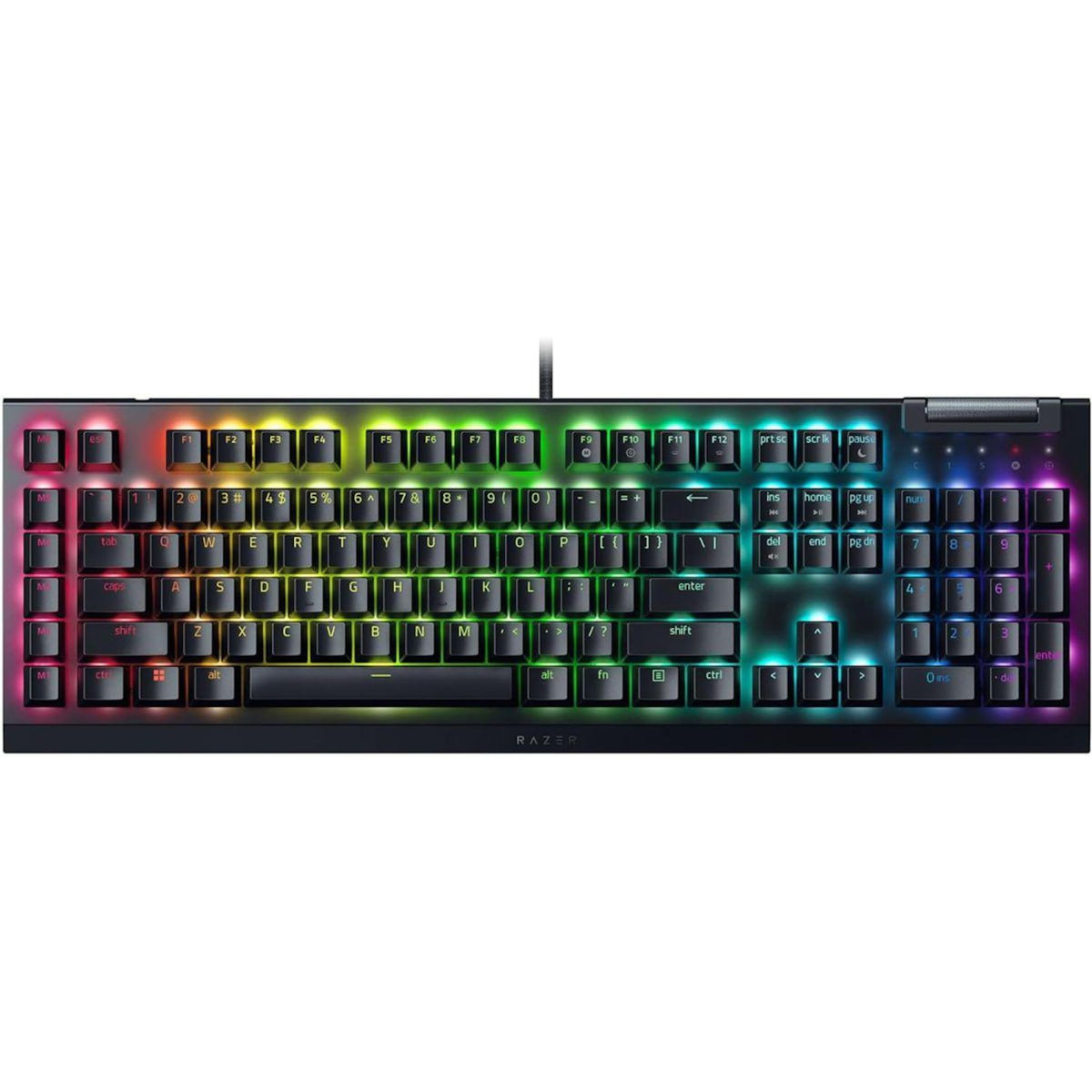 Razer Clavier gamer BLACKWIDOW V4 X SWITCH JAUNE
