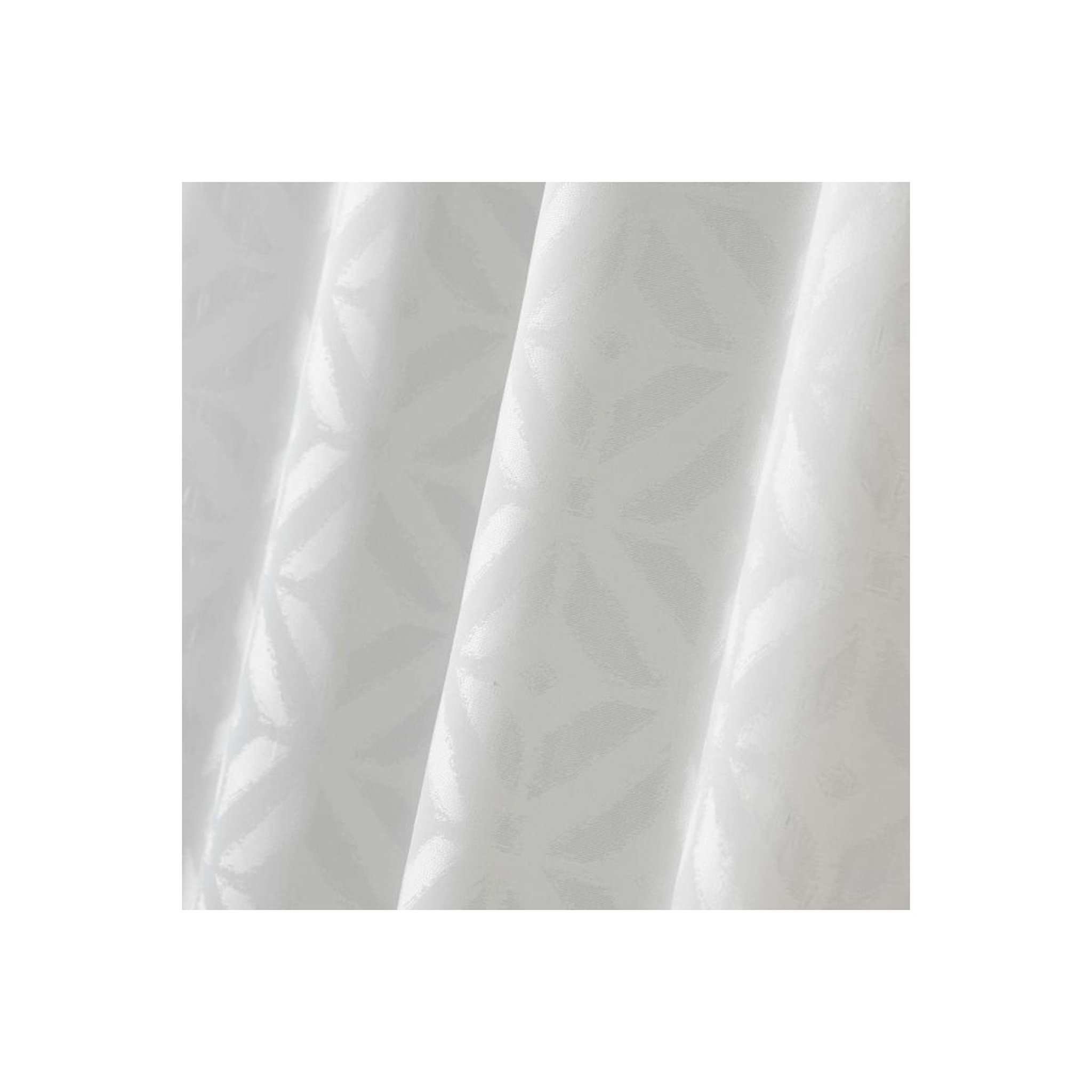 Voir la diapositive 2 : Douceur d'Intérieur Rideau à oeillets  majestic  140x260cm blanc