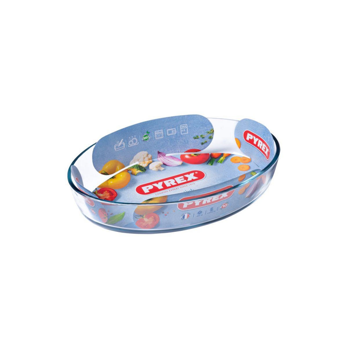 PYREX Plat à four ovale ESSENTIAL