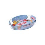 PYREX Plat à four ovale ESSENTIAL