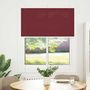 Voir la diapositive 2 : VIDAXL Store plisse rouge bordeaux 110x100 cm largeur du tissu 109,4cm