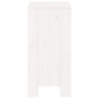 Voir la diapositive 5 : VIDAXL Tabourets de bar lot de 2 blanc 40x36x75 cm bois massif de pin