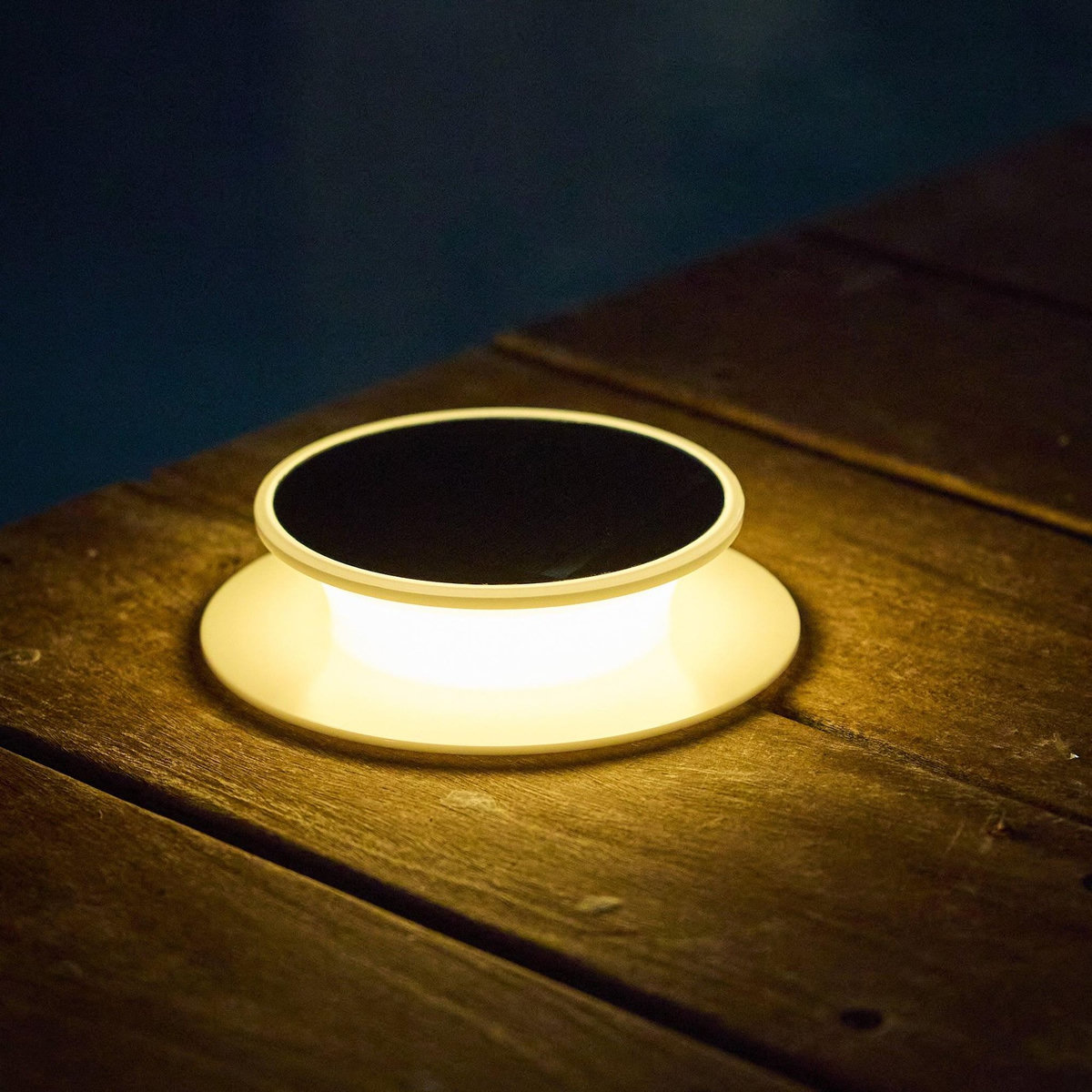 Lumisky Spot solaire SOLIA Blanc Plastique D16cm