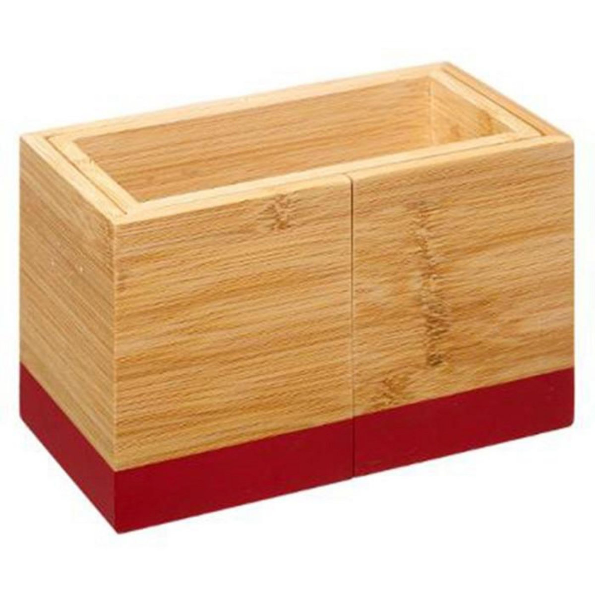 FIVE Pot Range-Couverts Bambou  Modern  18cm Rose