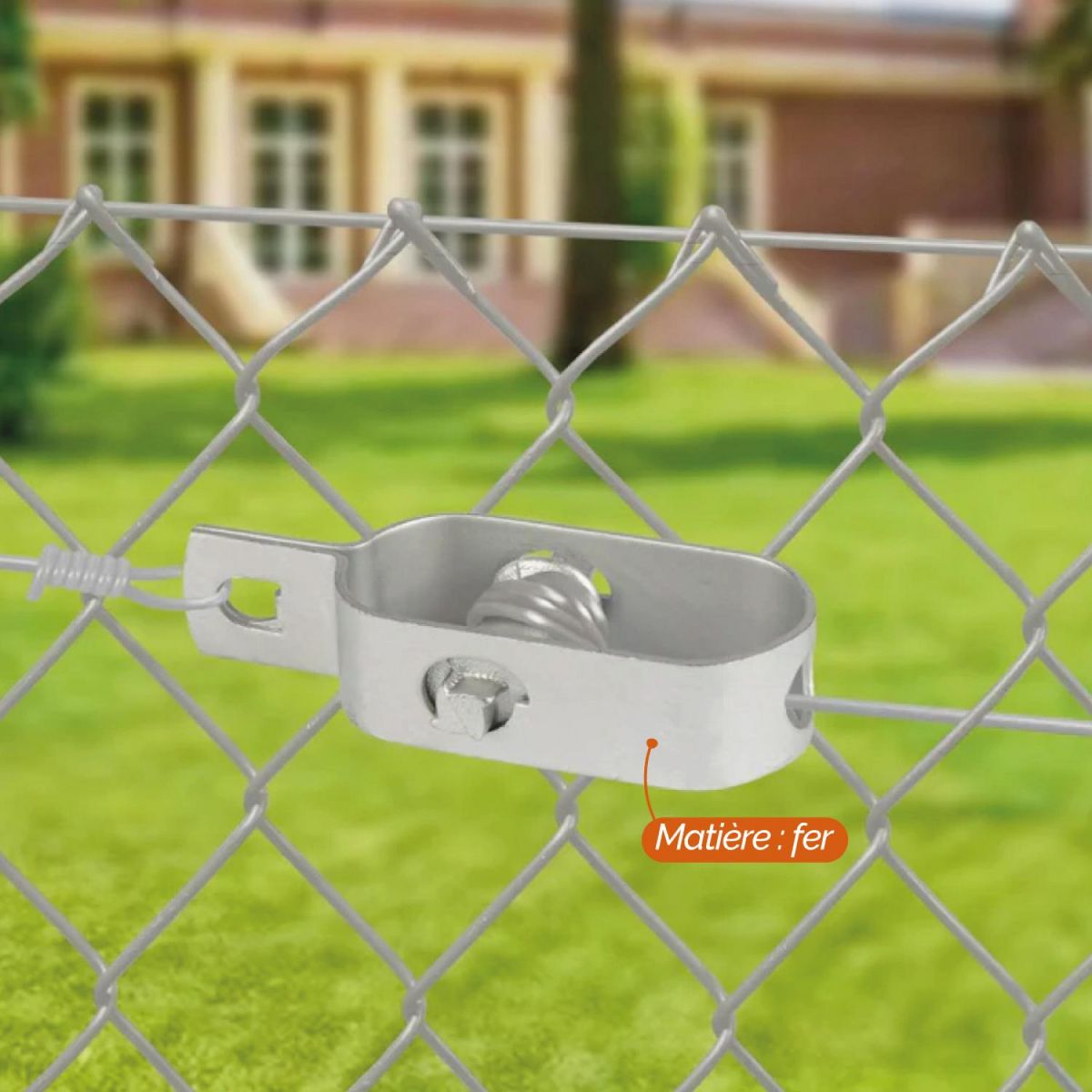 LINXOR Lot de 30 tendeurs en acier galvanisé N°3 pour fil de grillage ou autre