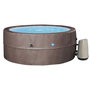 Voir la diapositive 2 : Netspa Spa portable semi-rigide Vita Premium rond Bulles 4-6 places - Netspa