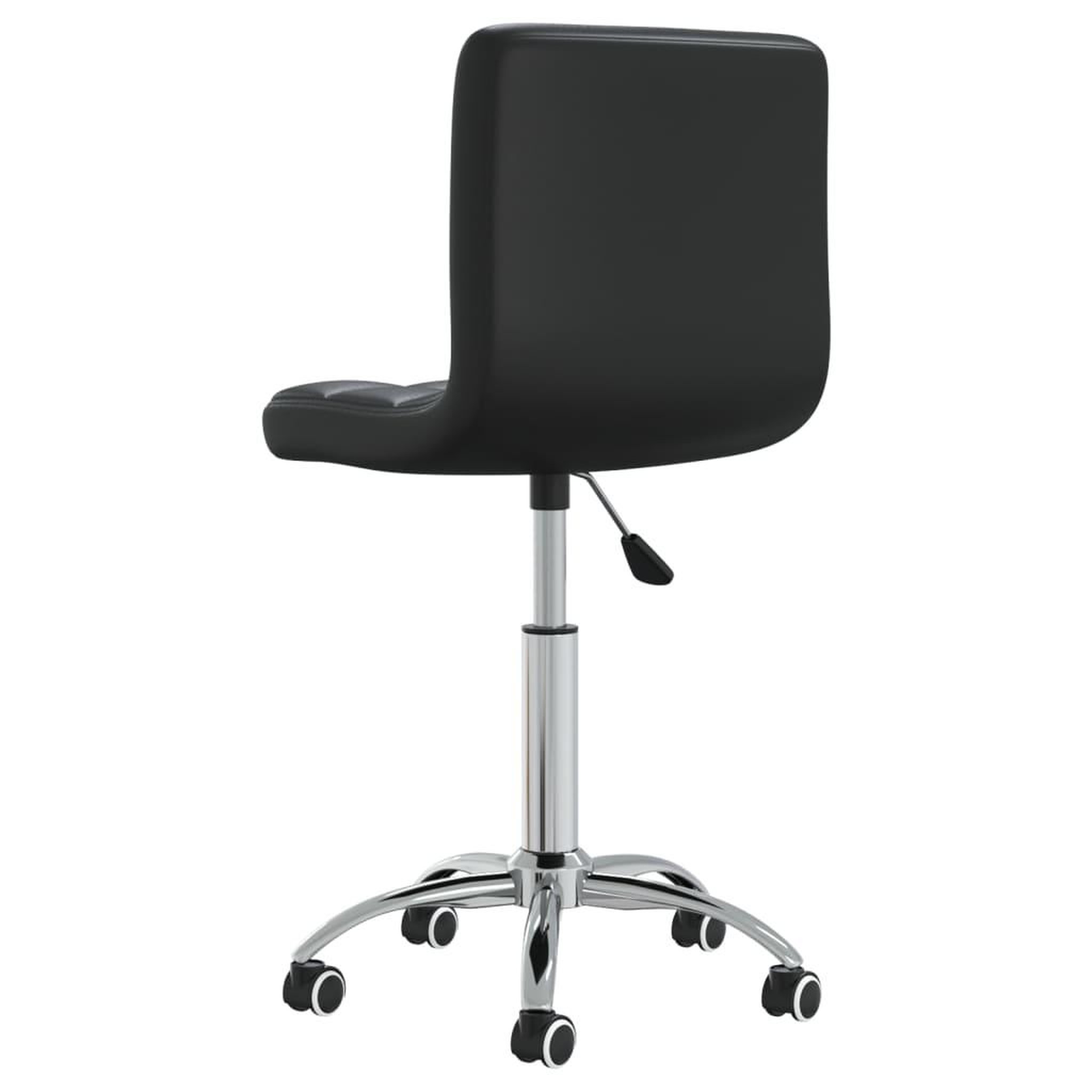 Voir la diapositive 2 : VIDAXL Chaise pivotante de salle a manger Noir Similicuir