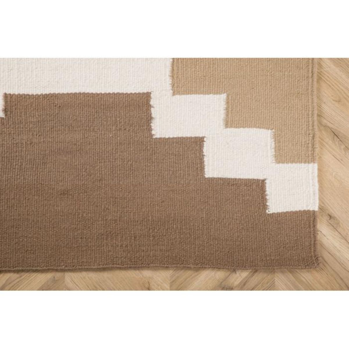 Paris Prix Tapis Déco en Laine  Aston  202x300cm Multicolore