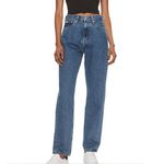 CALVIN KLEIN JEANS Jean Regular  Foncé Femme Calvin Klein  J20J222443   W28. Coloris disponibles : Bleu