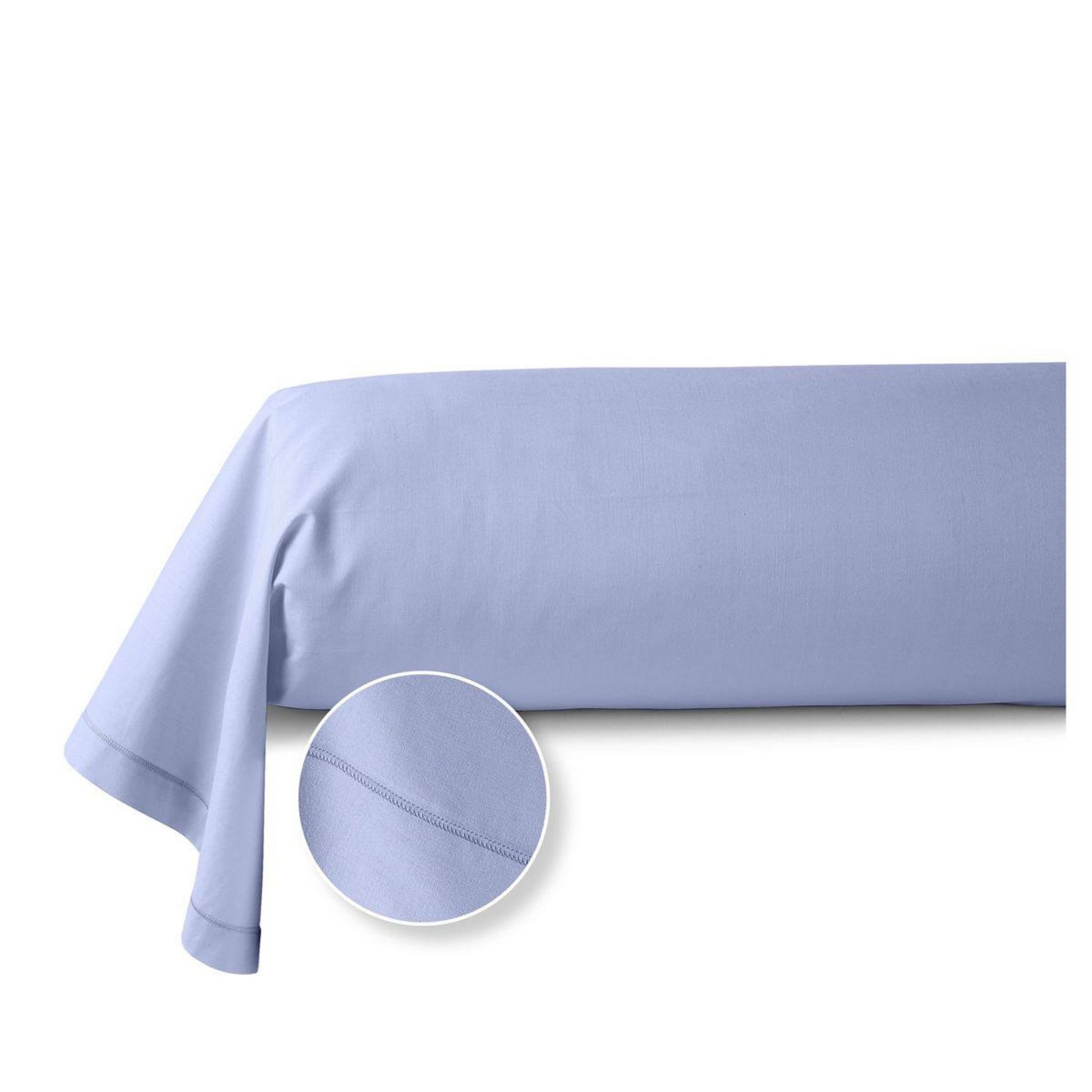 ACTUEL Taie de traversin unie en coton 57 fils - collection permanente