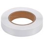 Voir la diapositive 2 : VIDAXL Bande reflechissante Blanc 2,5 cmx20 m PVC