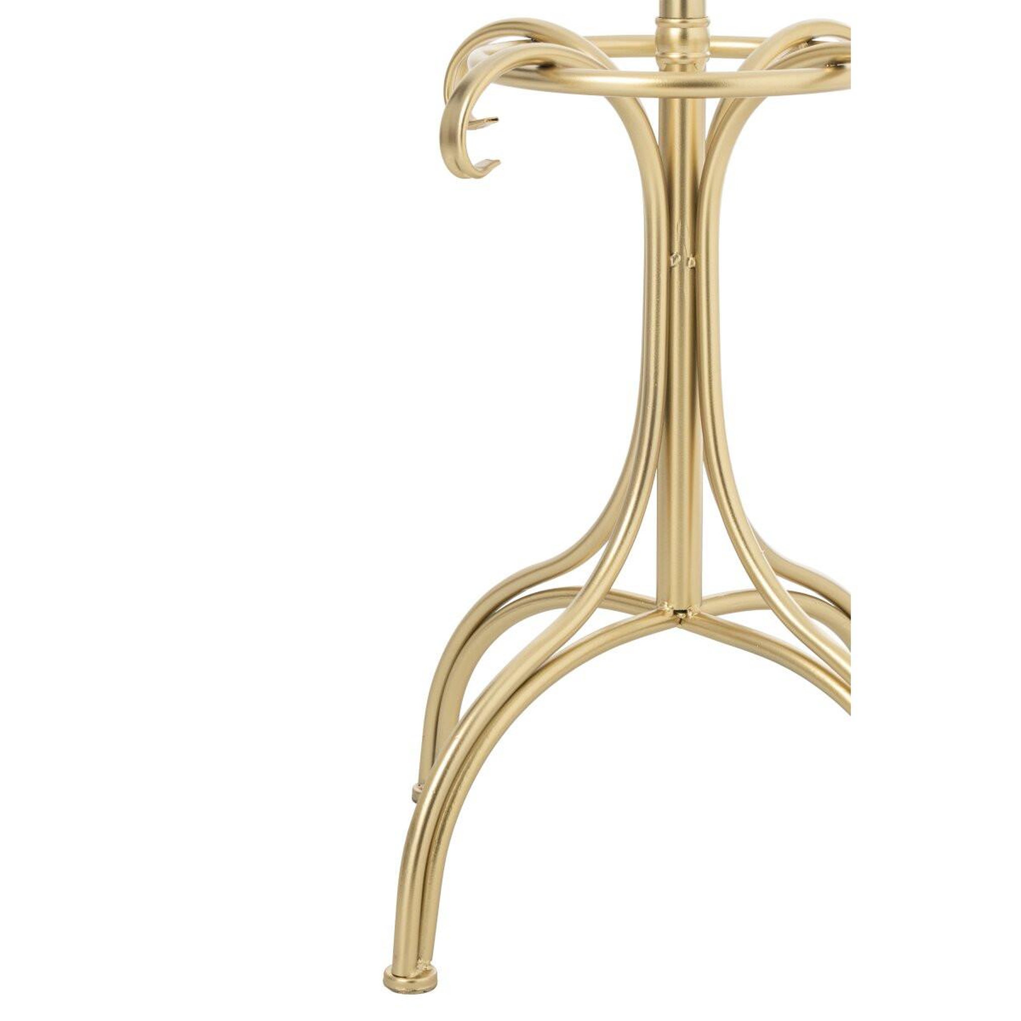 Voir la diapositive 3 : J-LINE Porte-Manteau en Métal  Rune  199cm Doré