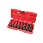 Ks Tools Jeu de 8 douilles KS TOOLS mâles à chocs 6 pans 1/2'' 75 mm - 911.0902