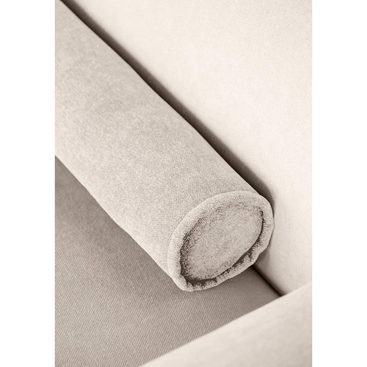 BEST MOBILIER Felix - module d'assise méridienne droit en tissu texturé