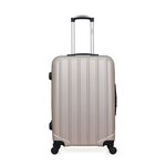 HERO HERO - Valise Weekend HIMALAYA 65 cm 4 Roues. Coloris disponibles : Gris, Bleu, Noir, Rose, Beige