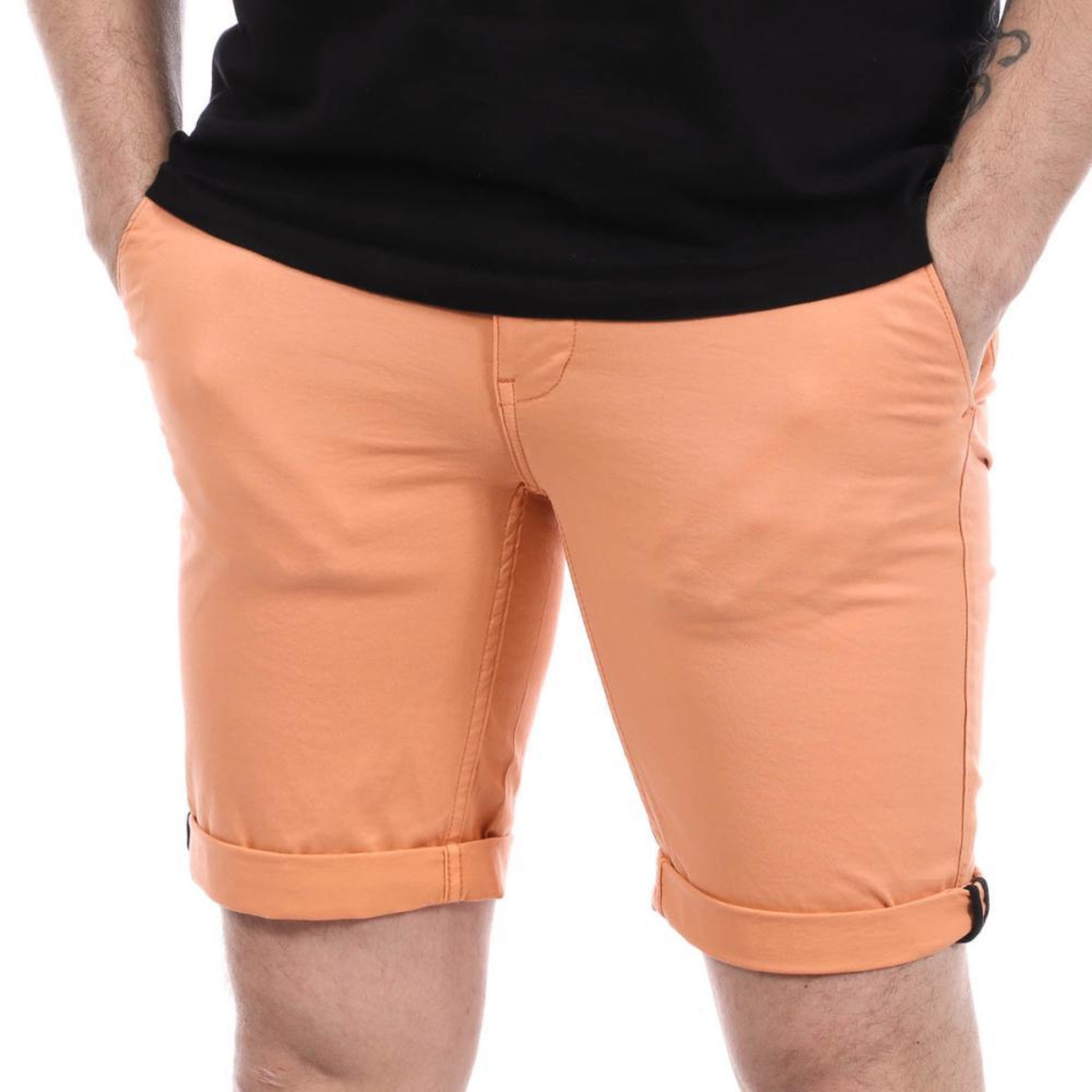 RMS 26 Short Abricot Homme RMS26 Chino. Coloris disponibles : Orange