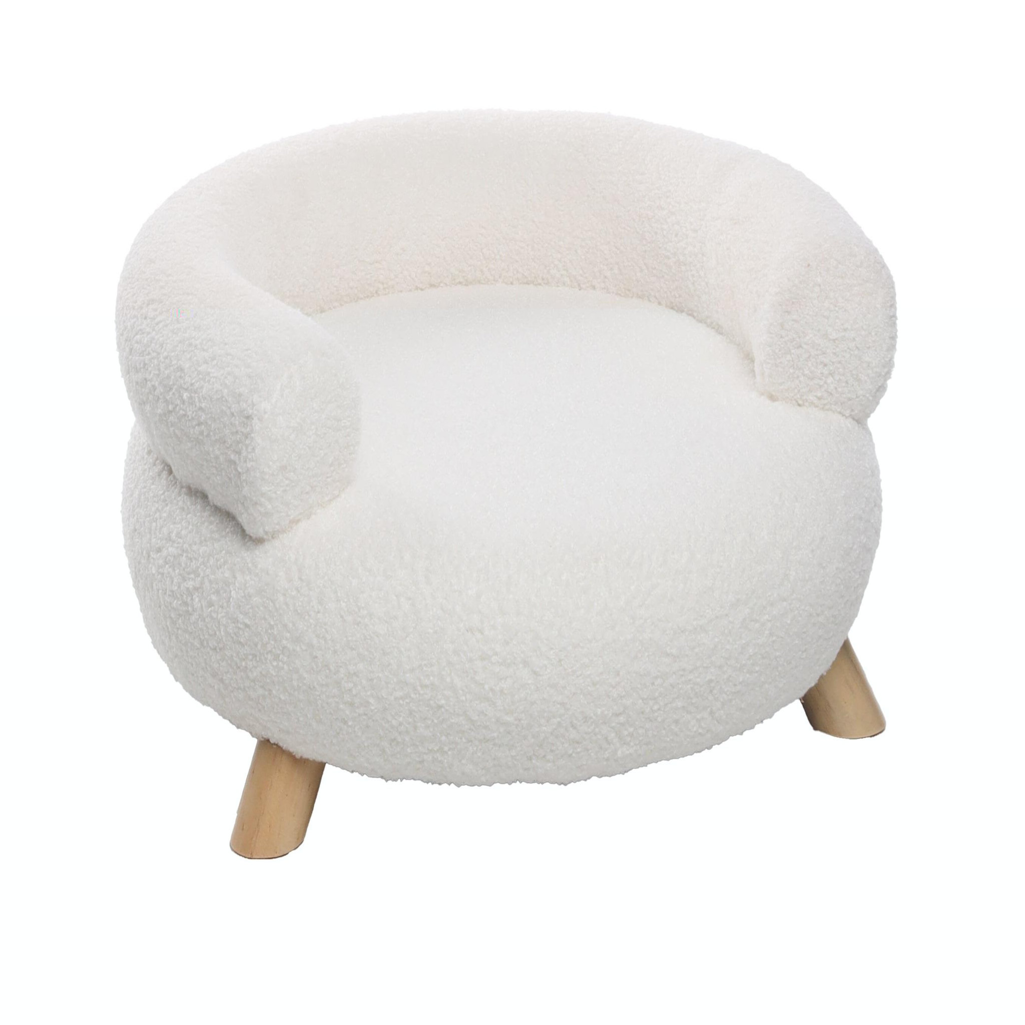 Eden Fauteuil pour chien ou chat détente bouclette
