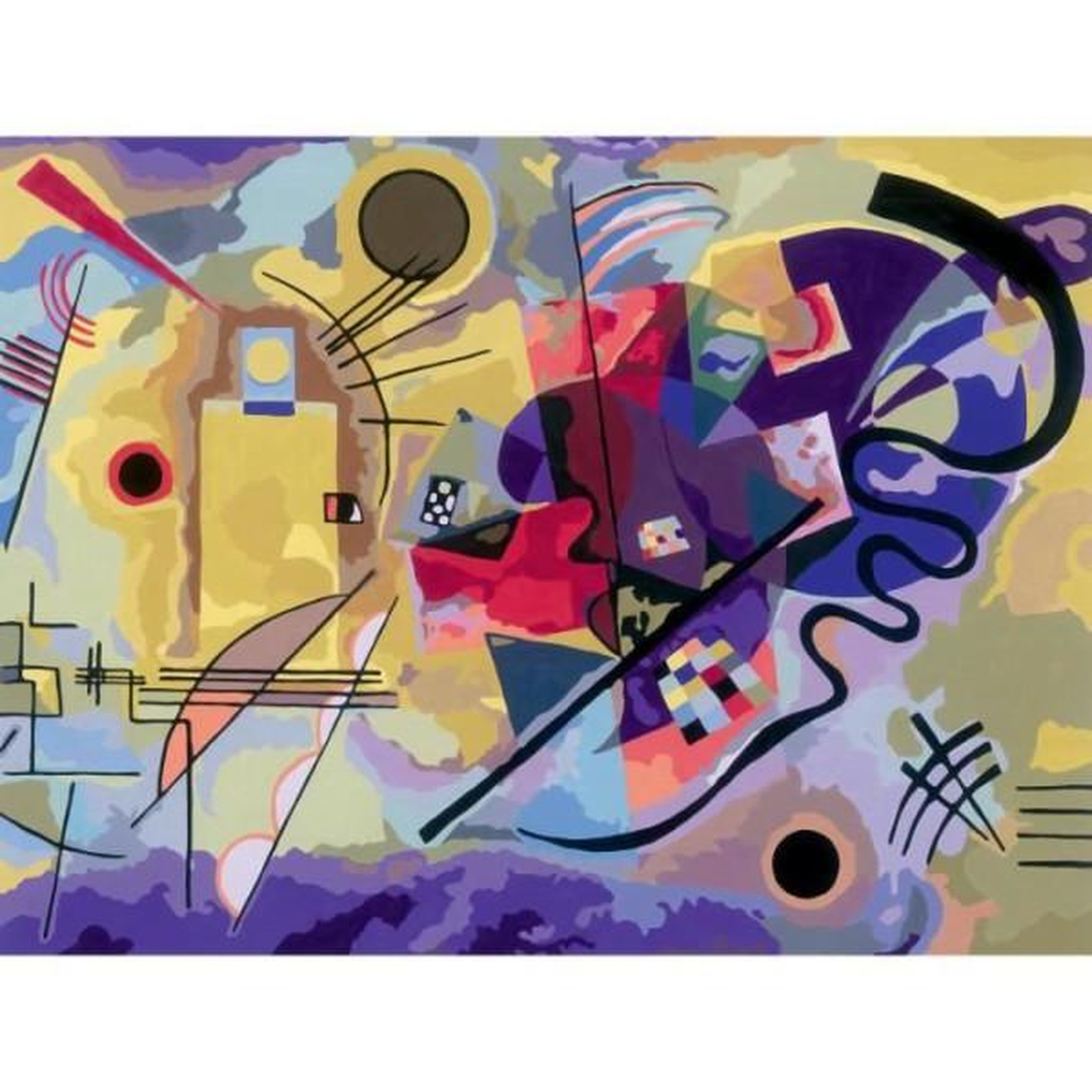 Voir la diapositive 4 : RAVENSBURGER Creart grand format 30x40 cm kandinsky, des 12 ans, 23650, ravensburger