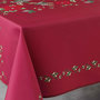 Voir la diapositive 2 : Paris Prix Nappe Imprimée  Isadora  150x300cm Rouge