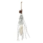 FEERIC LIGHT & CHRISTMAS Décoration de Noël Lapin  Hors Piste  44cm Gris