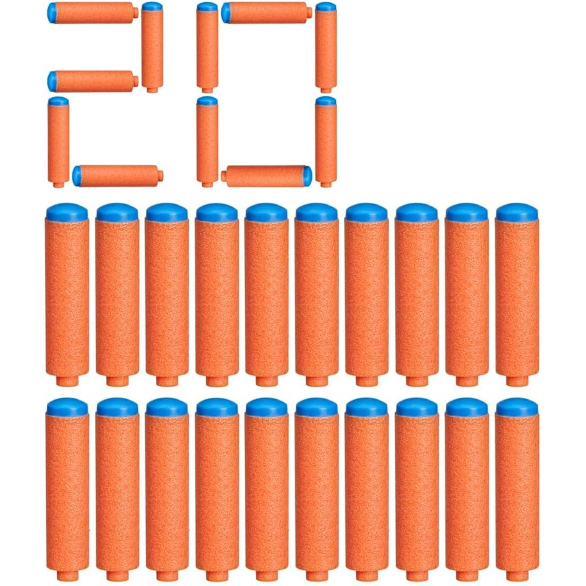 Voir la diapositive 2 : HASBRO Nerf N Series 20 fléchettes N1