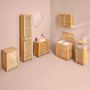 Voir la diapositive 5 : FIVE Meuble Bas 1 Porte  Sicela  78cm Naturel