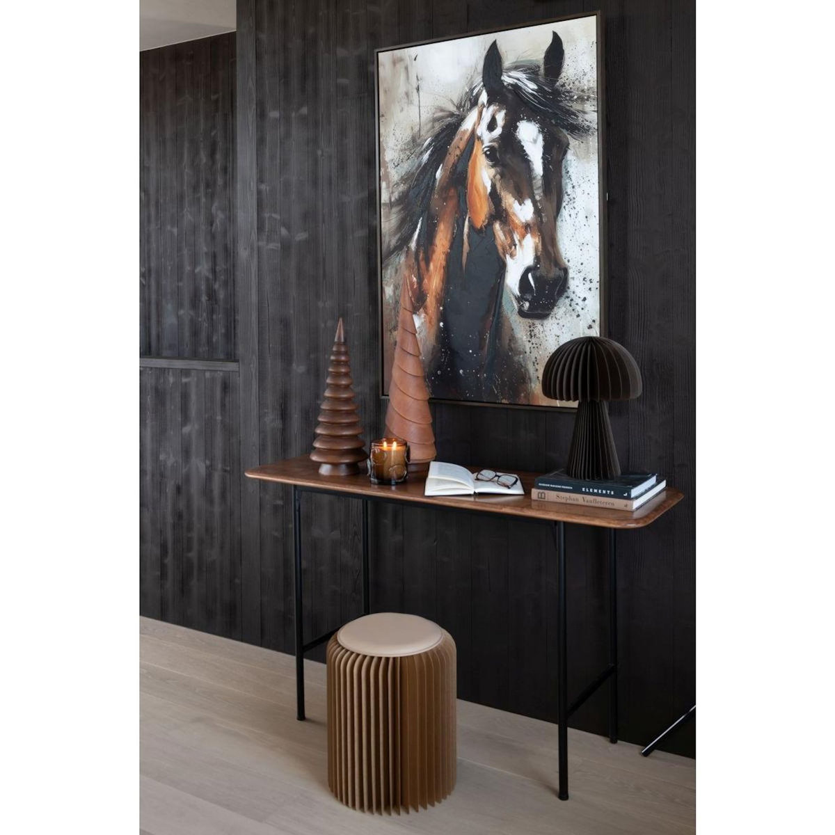 Paris Prix Tableau Déco  Cheval  82x122cm Multicolore