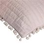 Voir la diapositive 2 : Paris Prix Housse de Coussin  Dorinette  45x45cm Nude