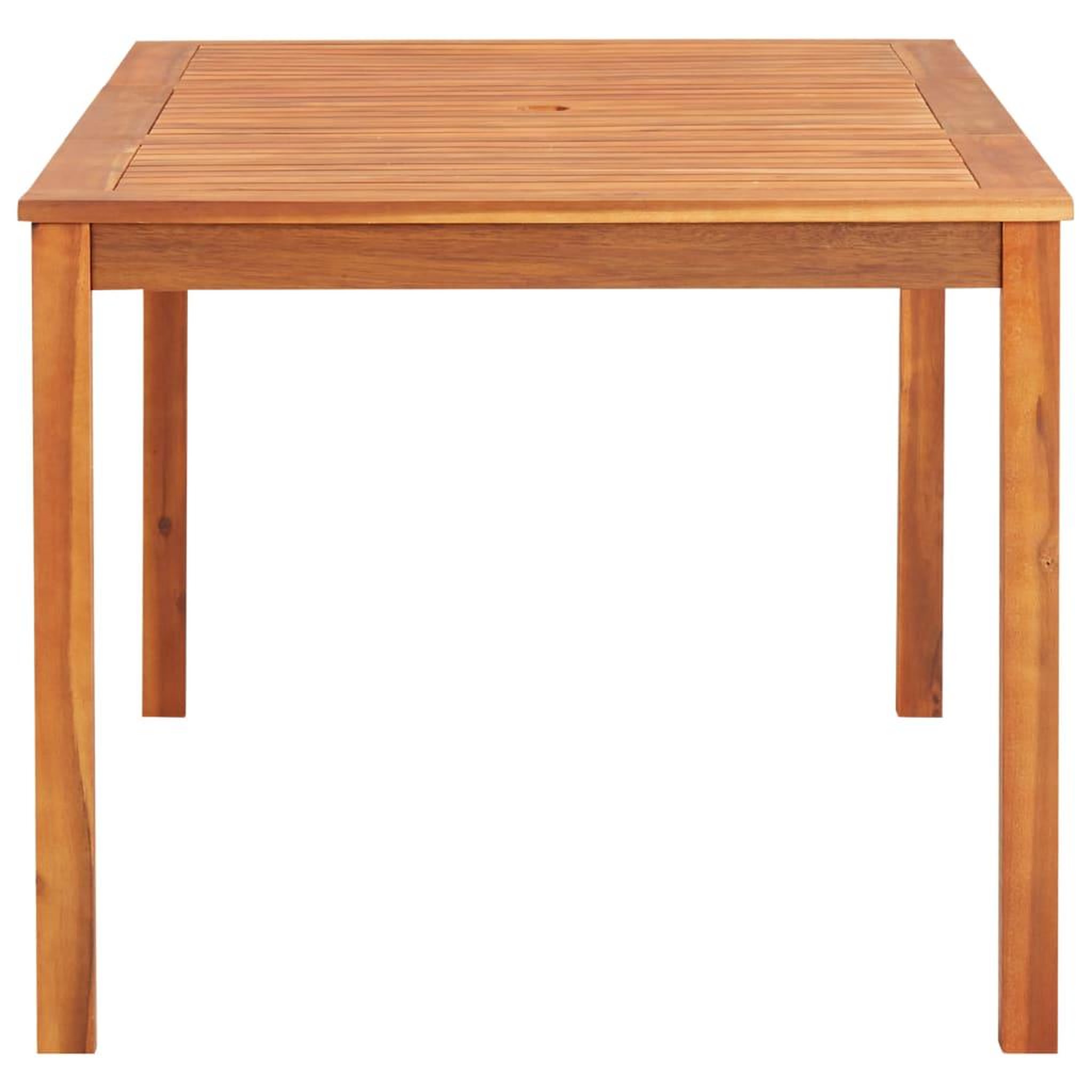 Voir la diapositive 3 : VIDAXL Table de jardin 150x90x74 cm Bois d'acacia massif