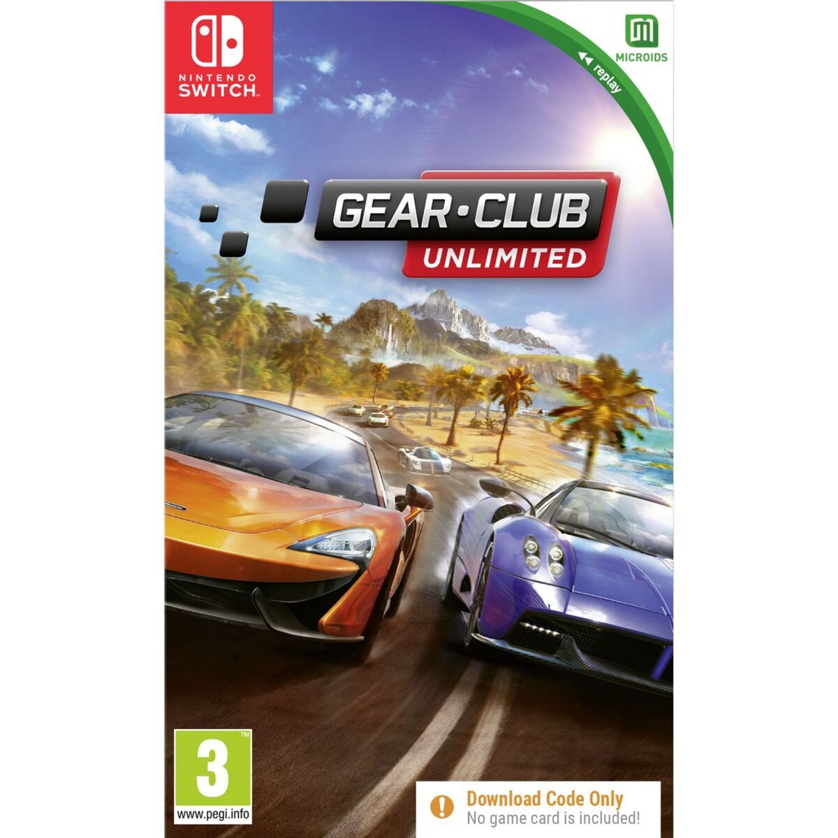 JUST FOR GAMES Gear Club Unlimited Nintendo Switch