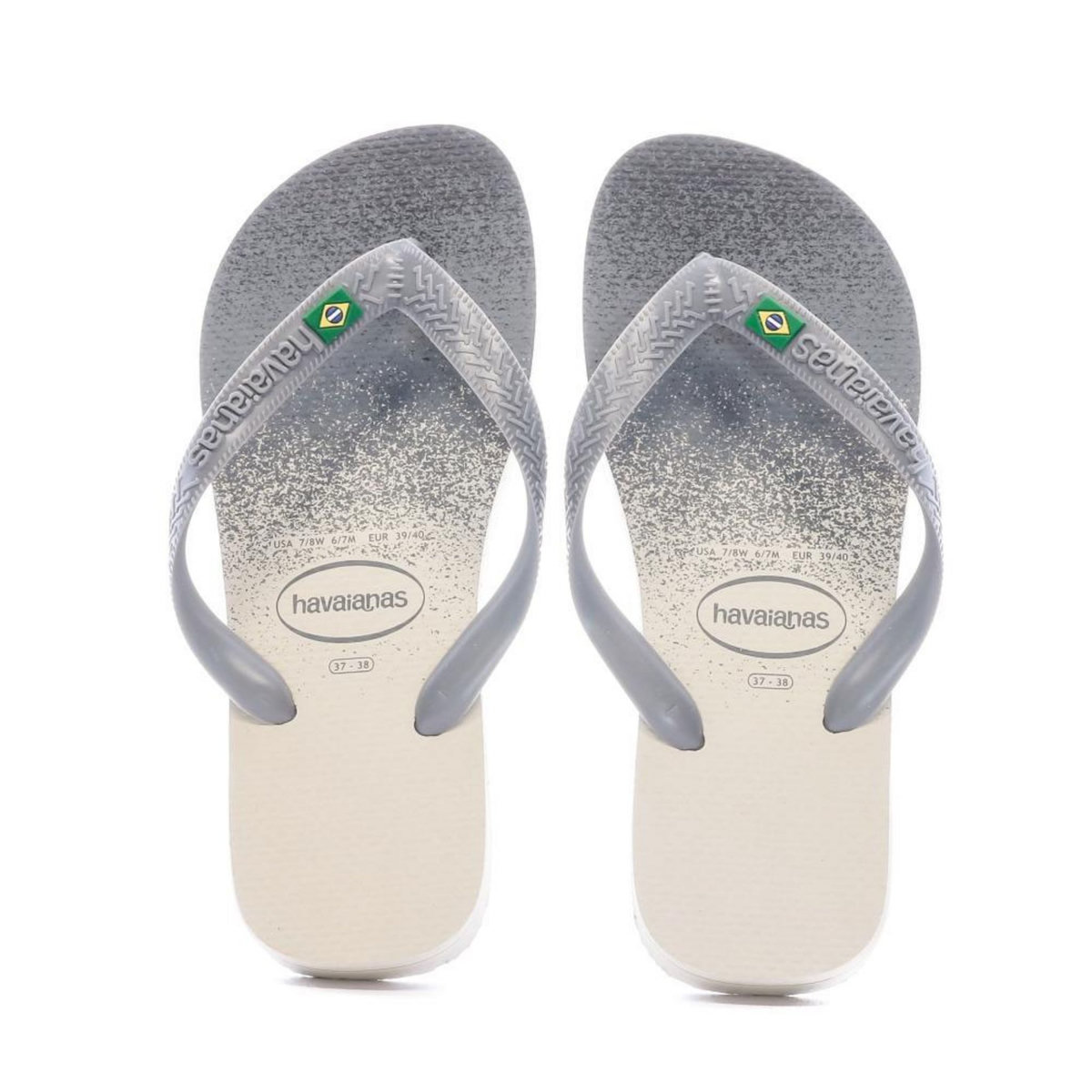 HAVAIANAS Tongs /Grise Mixte Havaianas Brasil Fresh